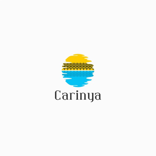 A logo for Carinya Apartments Design by Sherly Adam's