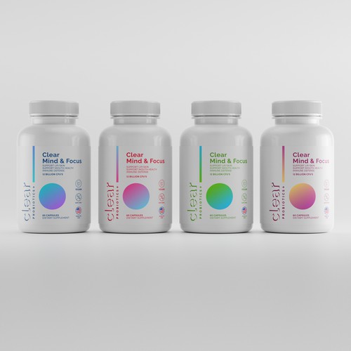 Bottle Labeling for Probiotic Company Design by Dedi Santosa