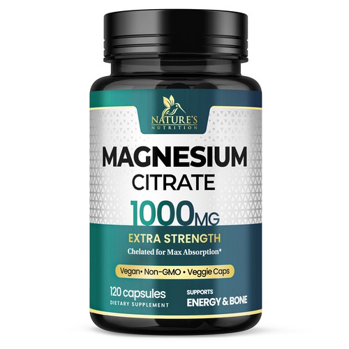 Premium Magnesium Citrate Design needed for Nature's Nutrition Design by Davi Giolo ★