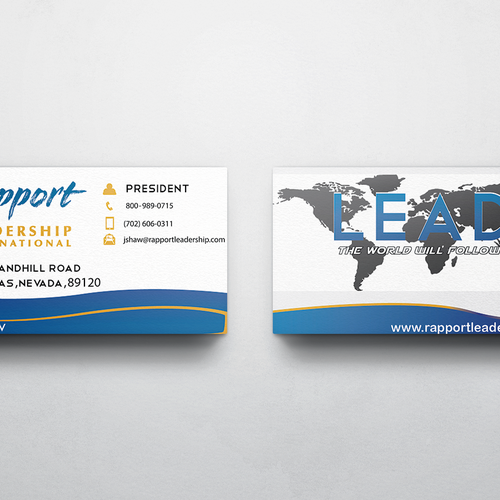 New business cards designs Design by Daudproducts