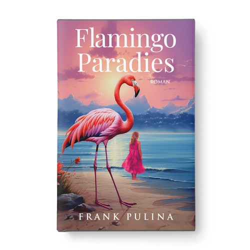 Flamingo Paradies Book Cover Design by Aaniyah.ahmed