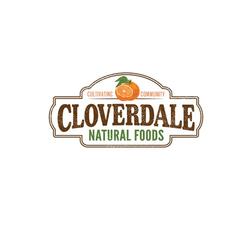 Natural grocery store Logo Design by MonicaDesigns