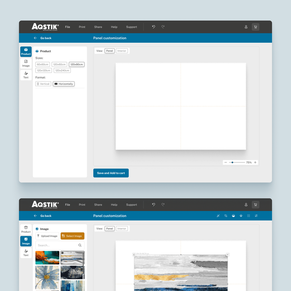 Design by FaTiH™ titled "Web app and Landing page design for new professional Webshop."
