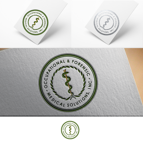 Forensic and Occupational Medical Practice Logo Design by ellie7