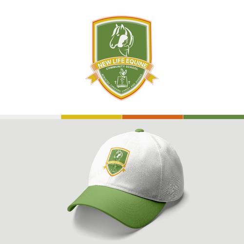 Equine Ministry School Logo Diseño de The Design Duck