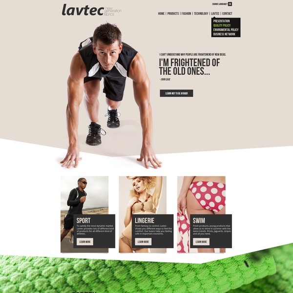 Lavtec Website Design