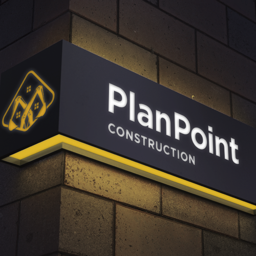 PlanPoint Construction Logo Needs A Remodel Design by Wesley_Felicio