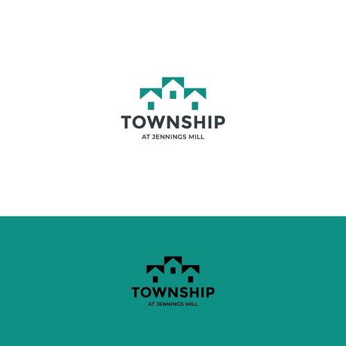 Logo design for new construction rental community of high-end townhomes Design by Waruna_S