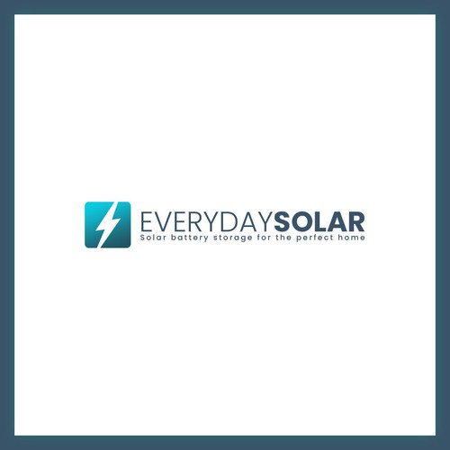 Everyday Solar Logo Design Design by Abuzar_Studio™