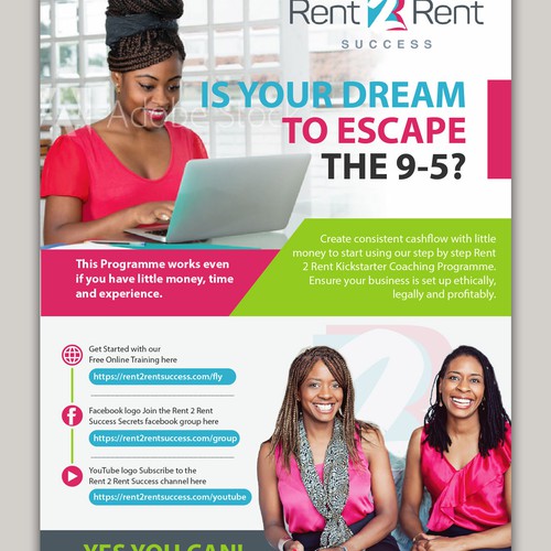 Create a Ridiculously Good Flyer for Rent 2 Rent Success Design von Saqi.KTS