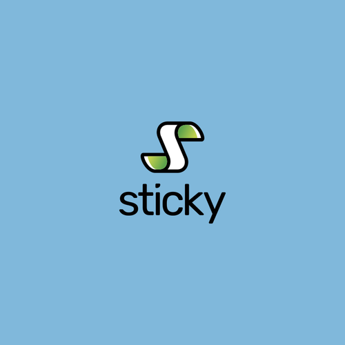 we need a logo for a product called sticky Design by Ricky Asamanis