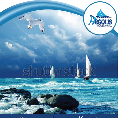 Argolis needs a new Yacht Charter fullpage add Design by Catus