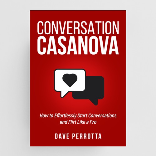 Powerful book cover for a top dating advice book for men Design by Aziel Design