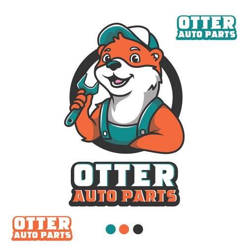 Attention Grabbing Mascot Logo For Auto Parts Ecom Store Design by 3AM3I