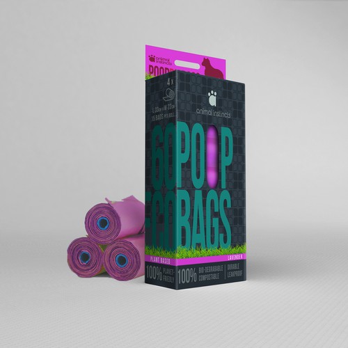 Contemporary Eco Poop Bags that stand out from the crowd Design by Levro