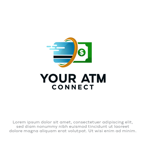 ATM Logo Design by B"n"W