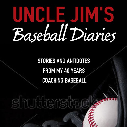 Little league baseball book cover Design by LilaM