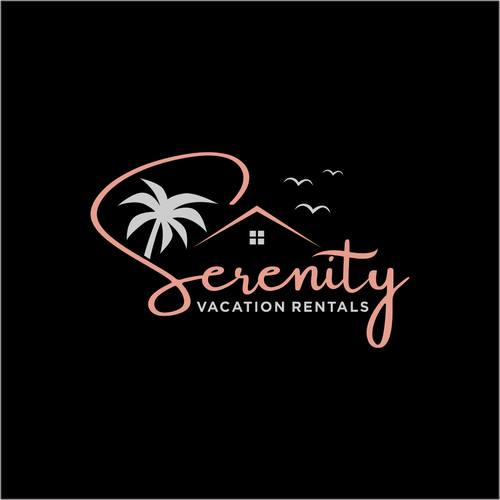 New Vacation home rentals logo for our Airbnb! Design by brkdsgn_918
