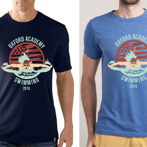 Boys Swimming High League School - Swimming T-shirts