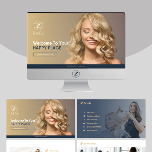 New presentation template to compliment our awesome new website Design by Wisden