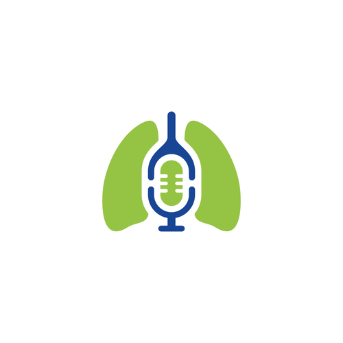 Logo Design for a Lung Cancer Podcast Focused on Real Conversations and Hope Design by Fauzza