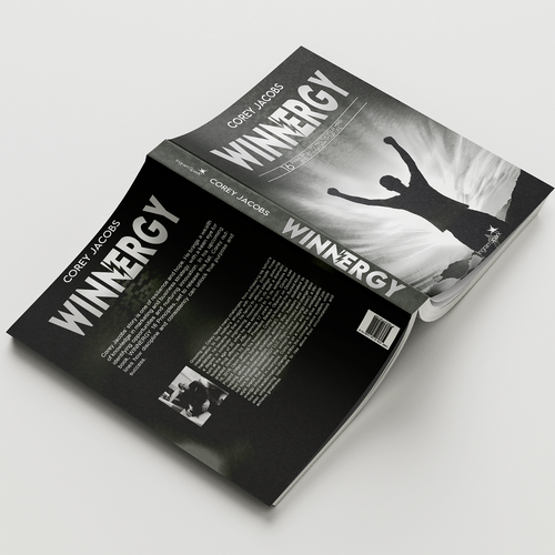 Design a sleek book cover for a man who wants to transform your mind and life! Design by geidiprado