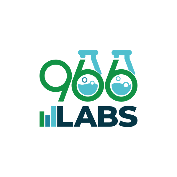 Logo design concept for 966 Labs