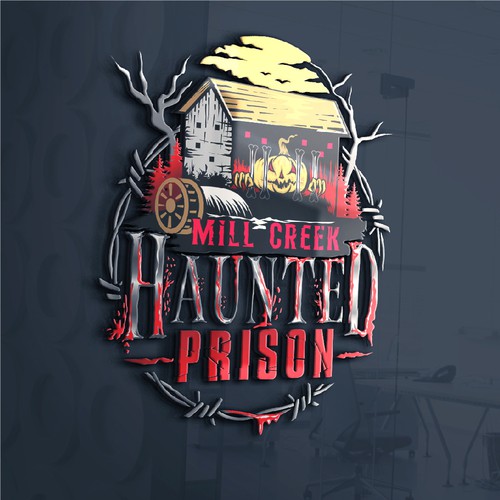 Mill Creek Haunted Prison Design von John_DB