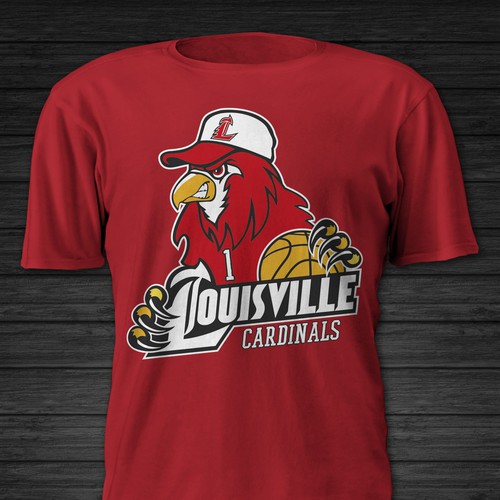 Fan TShirt Design for College Basketball Team Tshirt contest