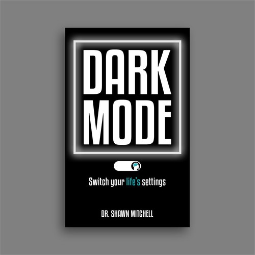 Dark Mode Book Cover Design by IdeAde