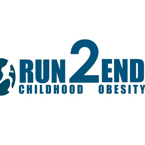 Run 2 End : Childhood Obesity needs a new logo Diseño de teambd