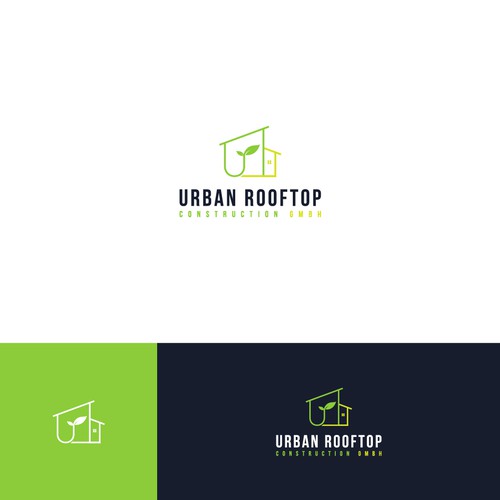 Modern roofing company logo Design by Muhiuddin99