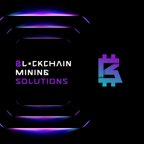 Tech Future Logo Required - Blockchain Mining Solutions Design by Doclogoz™