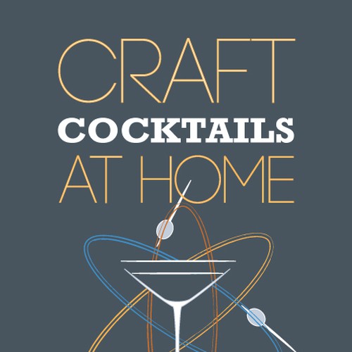 New book or magazine cover wanted for Craft Cocktails at Home Diseño de Neilko73