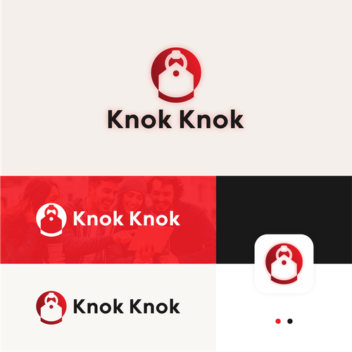 New Social Property Search App Logo NEEDED! Knok Knok Design von Petros_SP