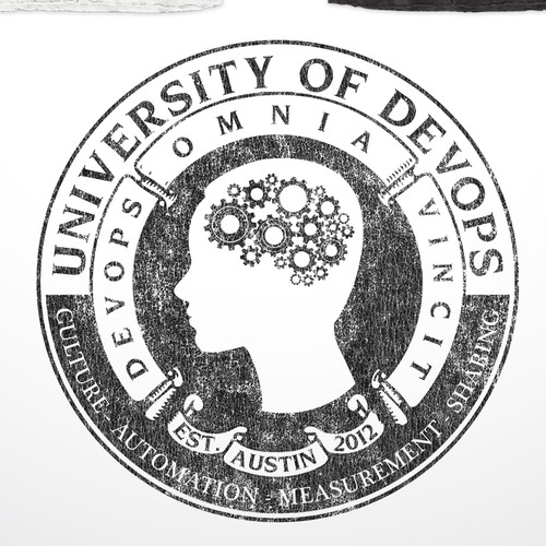 University themed shirt for DevOps Days Austin Ontwerp door Simeo