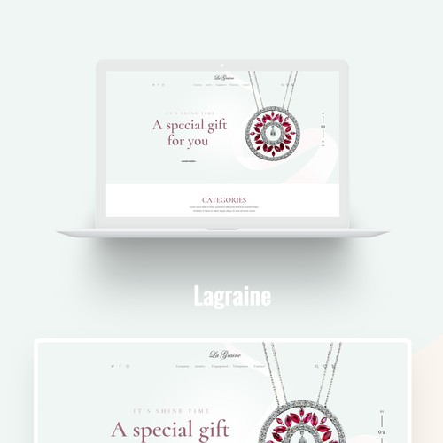 create an elegant and and fine webpage Design von NIKA DIGITAL AGENCY