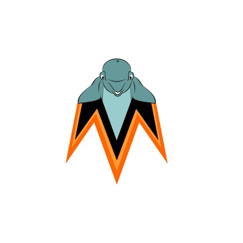 99designs community contest: Help the Miami Dolphins NFL team re-design its logo! Design réalisé par Gormi