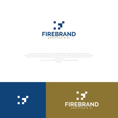 Firebrand - an innovative new tech consultancy Design by gfxmas