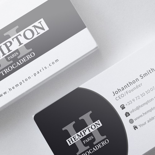 Business card contest entry by Miraz Designs