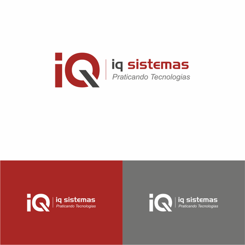 "Logo nova IQ Sistemas" winning Logo & business card