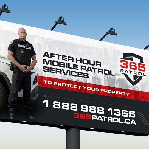 I need a billboard design for a Security Guard Company Design by Analyn26