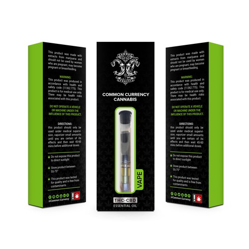 Cannabis Vape Packaging | Product packaging contest