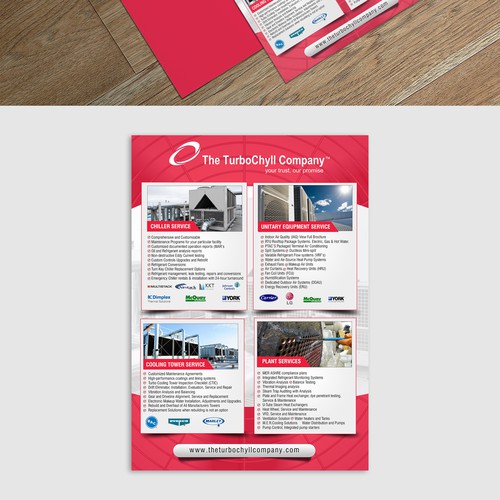 The TurboChyll Company Line Card Design by chandrayaan.creative