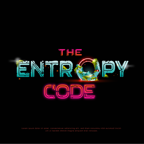 "What is the meaning of Life? Are we mere simulations?" Find Out! MOVIE TITLE CARD for "The Entropy Code" Design by >>Jelena<<