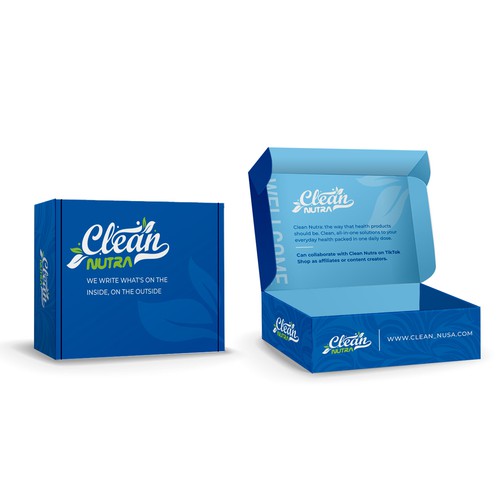 Influencer Branding Box Design Needed For Leading Health Brand Design by diviart