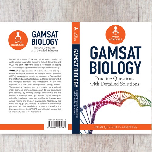 Book cover for first in a series of university textbooks/revision guides Design by LilaM