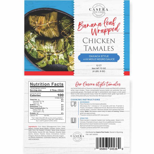 Tamales Design by Darka V