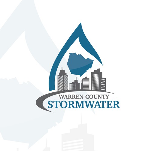 Create a recognizable logo for Warren County Division of Stormwater