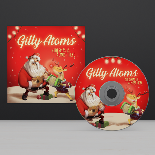 Make artwork for my kids Christmas CD! Ontwerp door Manzanocoli